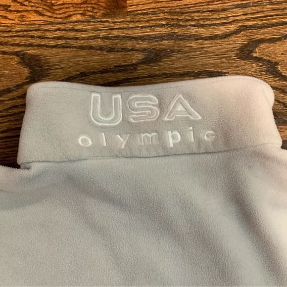 Vintage Team USA Olympic Fleece Pullover Sweater No Size- Fits XXL Approximately - Picture 9 of 11